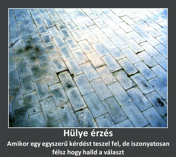 Hülye érzés