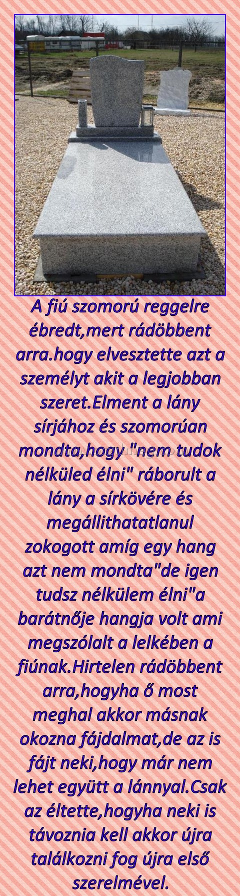 A fiú szomorú reggelre ébredt...
 
