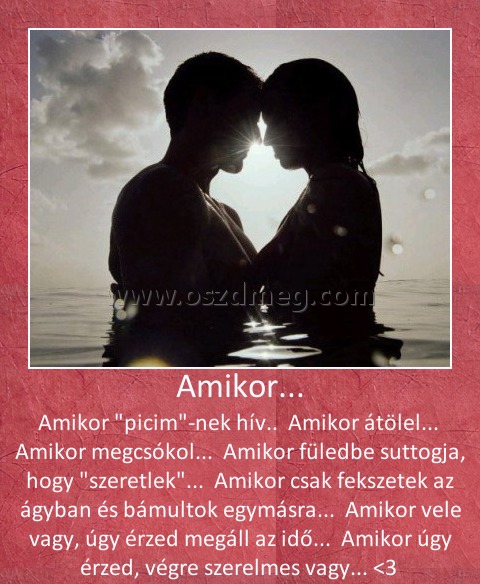 Amikor... Amikor...
Amikor