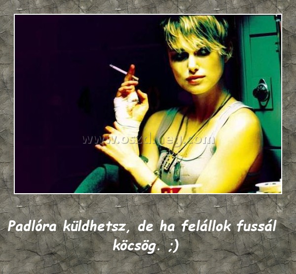 Padlóra küldhetsz
 
