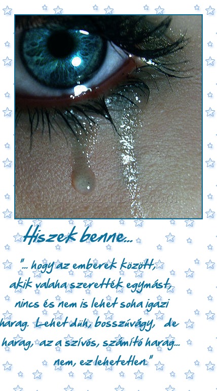                   Hiszek benne...
 
                 